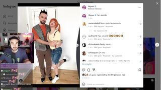 POV: Eres Amouranth Siguiendo a IlloJuan en Instagram