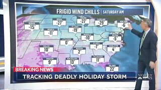 Winter Storm Causing Holiday Travel Nightmare