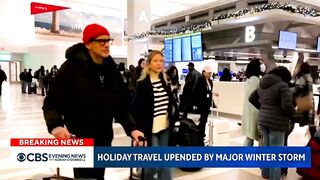 Major winter storm upends holiday travel for thousands