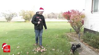 Bloopers and funny moments while delivering gifts from Secret Santa this year