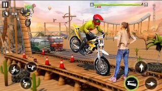 Real Bike Stunt Racing Games - Impossible Tracks Bike Race Game - Android Gameplay