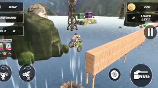 Real Bike Stunt Racing Games - Impossible Tracks Bike Race Game - Android Gameplay