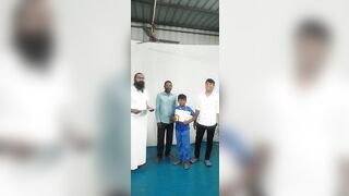 Director Kalyan Prizes distribution photos for Yoga competition