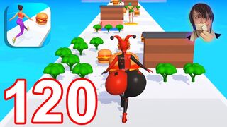 Twerk Race 3D — Running Game All Levels Android Gameplay with Webcam | LEVEL 120