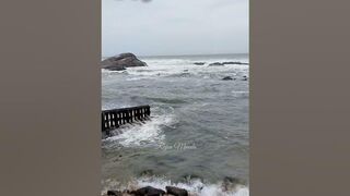 Kanyakumari beach #shorts #beach #kanyakumari