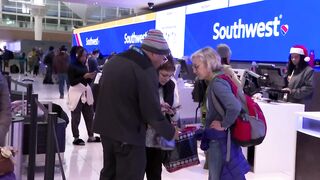 Travel chaos at DIA continues on Christmas Eve