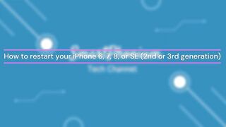 How to restart all iPhone models. How to restart your iPhone 6, 7, 8, X, 11, 12, 13, 14 or earlier.