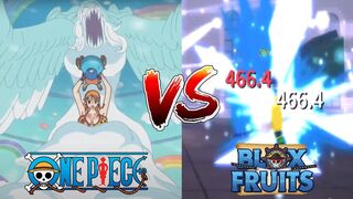Bloxfruits Blizzard Fruit vs Anime *New Update* (Roblox Blox Fruits)