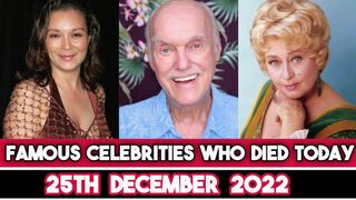 Big Celebrities Who Died Today 25th December 2022 Actors Died Today