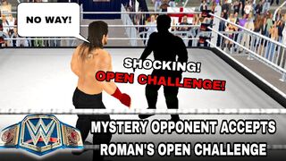 *SHOCKING* ROMAN REIGNS OPEN CHALLENGE | WRESTLING EMPIRE