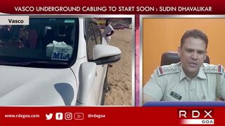 VASCO PI KAPIL NAYAK BRIEF ON TOURIST BRING CAR ON BOGMALO BEACH