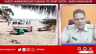 VASCO PI KAPIL NAYAK BRIEF ON TOURIST BRING CAR ON BOGMALO BEACH