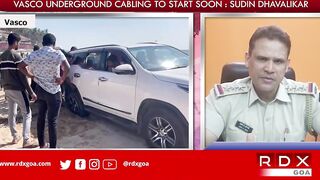 VASCO PI KAPIL NAYAK BRIEF ON TOURIST BRING CAR ON BOGMALO BEACH