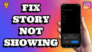 How To Fix Instagram Story Not Showing | Social Tech Insider