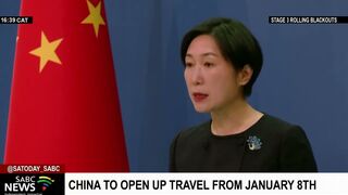 China to open up travel from January amid COVID-19