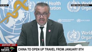 China to open up travel from January amid COVID-19