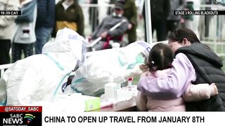 China to open up travel from January amid COVID-19