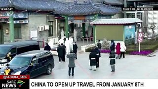 China to open up travel from January amid COVID-19