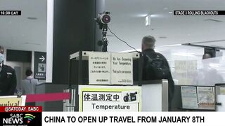 China to open up travel from January amid COVID-19