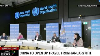 China to open up travel from January amid COVID-19