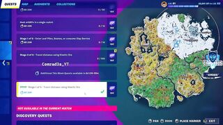 How to EASILY Travel distance using Kinetic Ore Fortnite