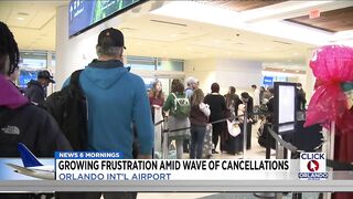 Travel troubles persist at Orlando International Airport