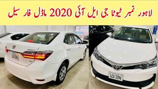 Toyota Corolla GLi 2020 Models Cars For Sale in Pakistan || Lahore Number GLi 2020