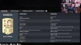 UPDATE ON HOW MANY GAMES HE'S PLAYED WITH THIS NON RARE CARD!!