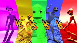 COLOR DANCE CHALLENGE - Me Kemaste Vs El Taiger Vs Patila Alien dance