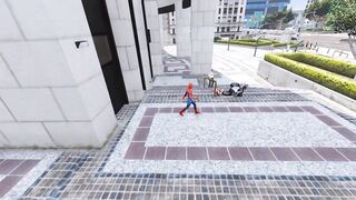 GTA 5 Spiderman Ragdolls Moments Compilation(Euphoria Physics,Jump,Funy Moments)6 #gta5#ragdolls#gta