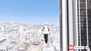 GTA 5 Spiderman Ragdolls Moments Compilation(Euphoria Physics,Jump,Funy Moments)6 #gta5#ragdolls#gta