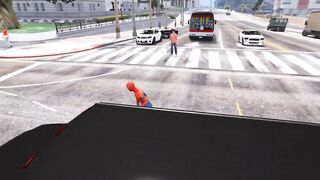 GTA 5 Spiderman Ragdolls Moments Compilation(Euphoria Physics,Jump,Funy Moments)6 #gta5#ragdolls#gta