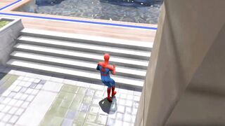 GTA 5 Spiderman Ragdolls Moments Compilation(Euphoria Physics,Jump,Funy Moments)6 #gta5#ragdolls#gta