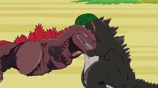 BOSS MECHA Siren Head vs Godzilla & Kong - Godzilla Cartoon Compilation - Coffin Dance Meme Cover