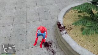 GTA 5 Spiderman Ragdolls Moments Compilation ( Euphoria Physics, Fails, Jumps, Funny Moments ) #19