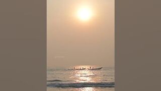 Marina beach Sunrise | Second longest urban beach in the world | Chennai #shorts