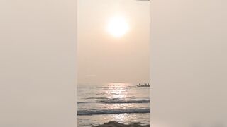 Marina beach Sunrise | Second longest urban beach in the world | Chennai #shorts