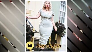 Jess Megan..Wiki Biography,age,weight,relationships,net worth - Curvy models, plus size model