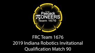 Team 1676 - 2019 Indiana Robotics Invitational Qualification Match 90 Compilation