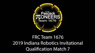 Team 1676 - 2019 Indiana Robotics Invitational Qualification Match 7 Compilation