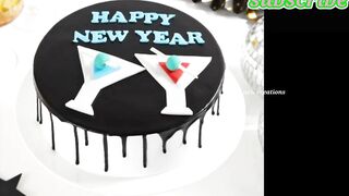 New year cake designs// cake models for new year // @newcreations