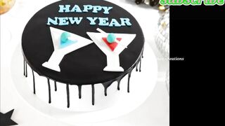 New year cake designs// cake models for new year // @newcreations