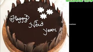 New year cake designs// cake models for new year // @newcreations