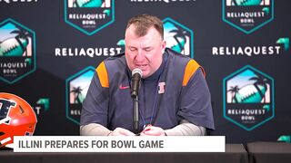 Illinois, Iowa football prepare for bowl games