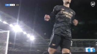 HIGHLIGHTS | Brighton & Hove Albion vs Arsenal (2-4) | Saka, Odegaard, Nketiah, Martinelli