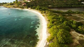 Beach in Johnson's Point #DJI #DJI mini 2 #Beach #Antigua and Barbuda #Paradise