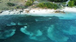 Beach in Johnson's Point #DJI #DJI mini 2 #Beach #Antigua and Barbuda #Paradise