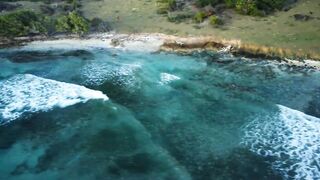 Beach in Johnson's Point #DJI #DJI mini 2 #Beach #Antigua and Barbuda #Paradise