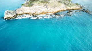 Beach in Johnson's Point #DJI #DJI mini 2 #Beach #Antigua and Barbuda #Paradise