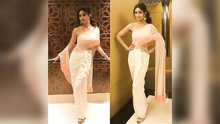 Bollywood celebrity Shilpa Shetty gorgeous saree look #shorts #viral